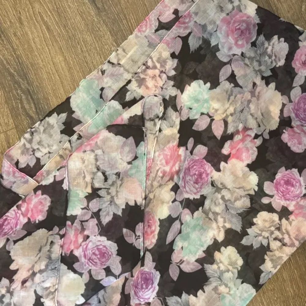 H&M Floral Shawl Scarf